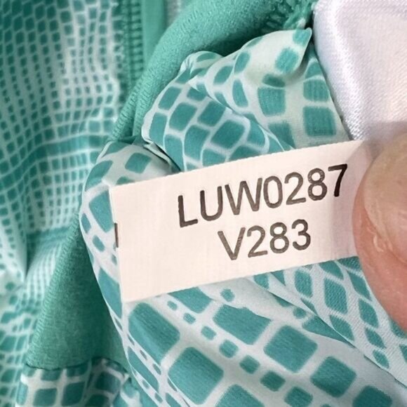 Lole Turquoise Sieve Joy Lightweight Hooded Windbreaker Jacket - Picture 7 of 7